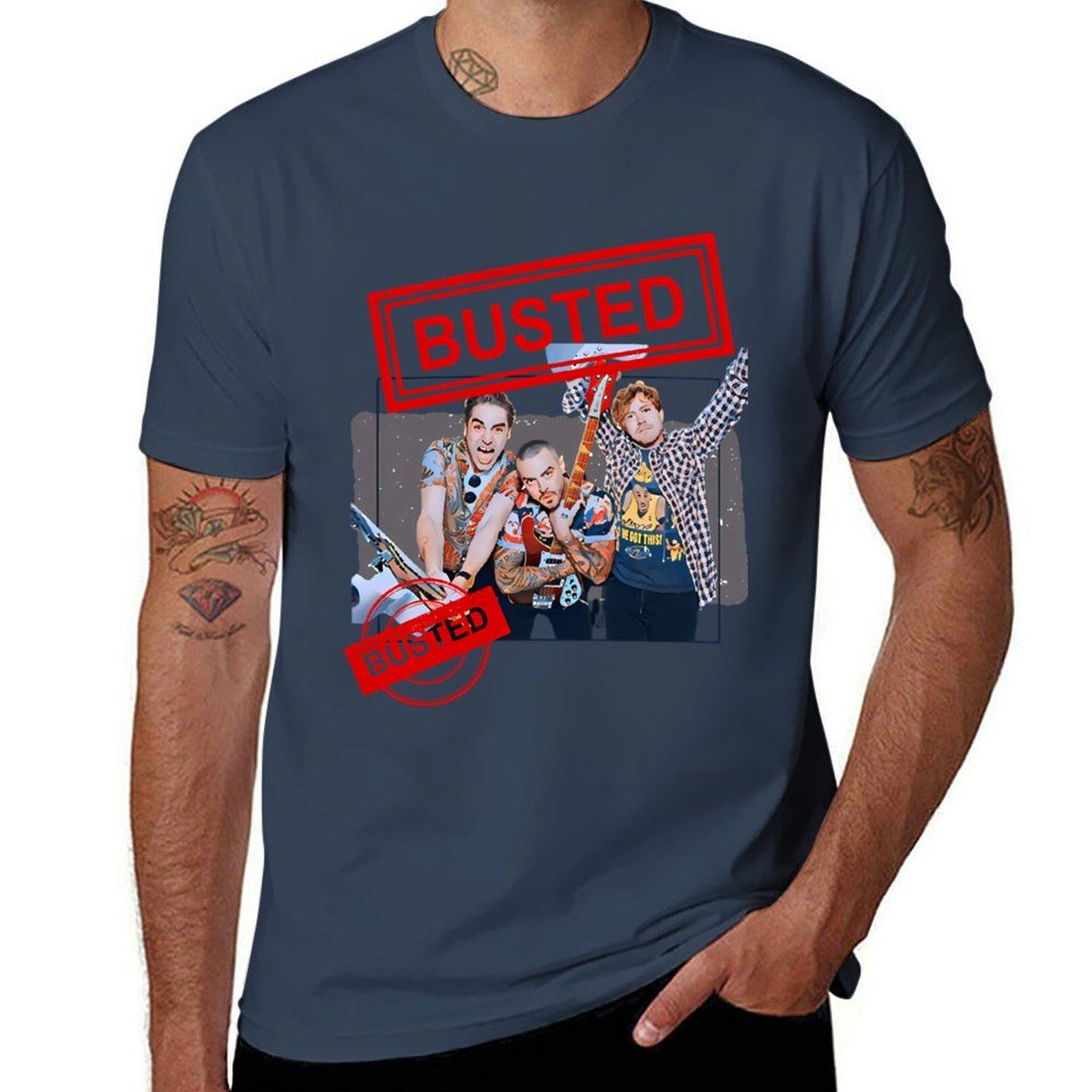 Busted Busted Tshirt Basic Lightweight Short Sleeve Tee S
