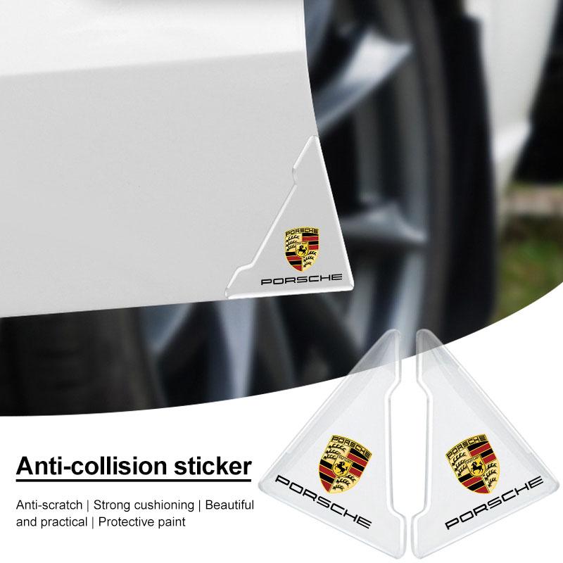 2 Bucăți Transparent Protecție Colț Ușă Mașină Autocolant Protecție Anti-Zgârieturi Pentru BMW M E34 E36 E60 E90 E46 E39 F10 F20 F30 X5 X6 X1 M3 M5 M6 E71 F01 F02 F87