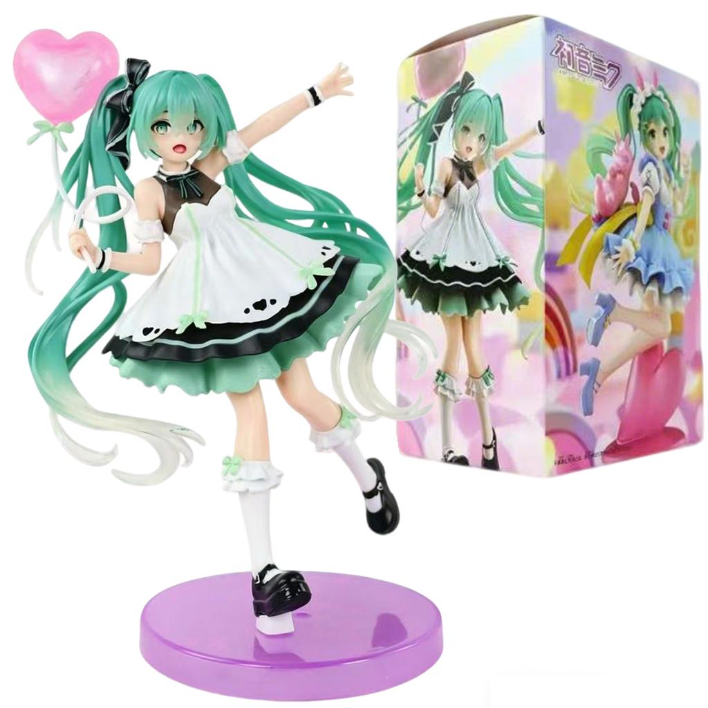 Hatsune Miku Gorgeous Fantasy Fashion Figure Fancy ~Cat Eat Ver. And Birthday Party Ver.~ Anime Action Figures Model Toy