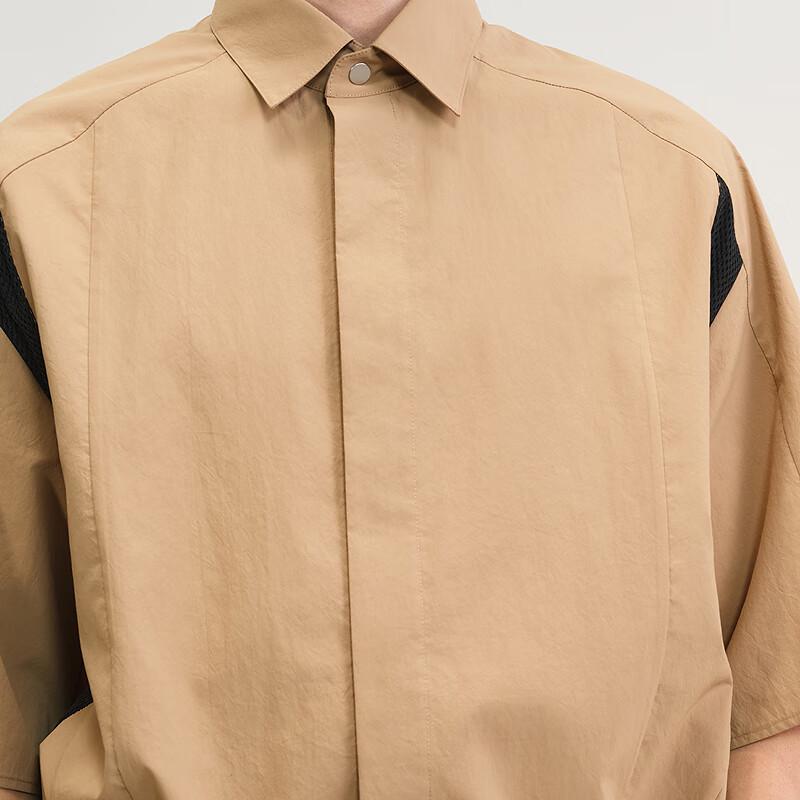 CROQUIS Men's 9P3212280 Relaxed Fit Short-Sleeve Shirt