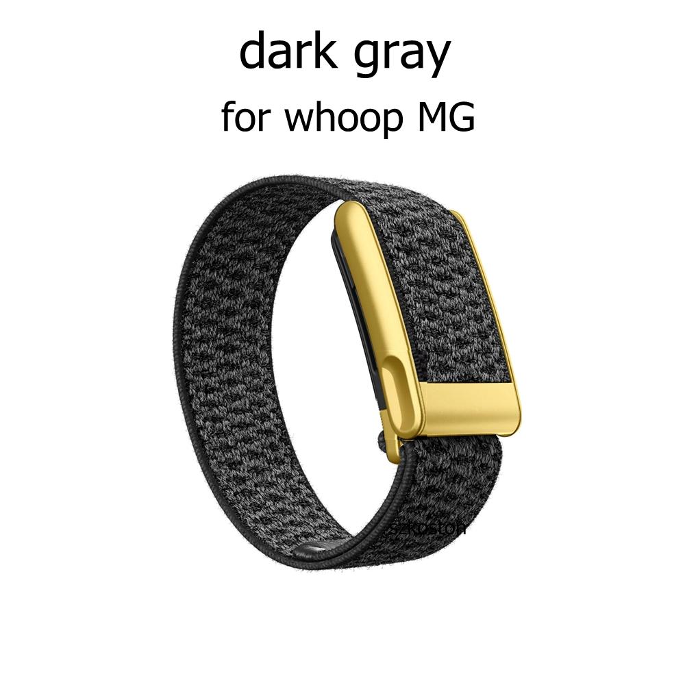 Suitable for Whoop 1.1/MG Sports Wristband Nylon Strap Cashmere Wool Elastic Replacement Wristband with Metal Frame