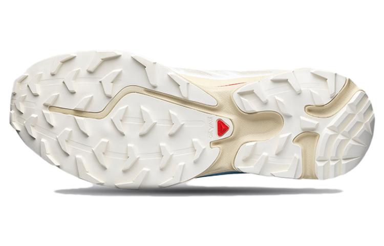 SALOMON XT-6 'Almond Milk Aurora Red'