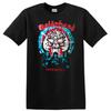 Heavy Metal T-Shirt Vintage Totenkopf Design mit Bandmitglieder Grafik-T-Shirt