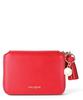 Bubilian Leather Mini Zippet Wallet - Scarlet [Free Tassel Included]