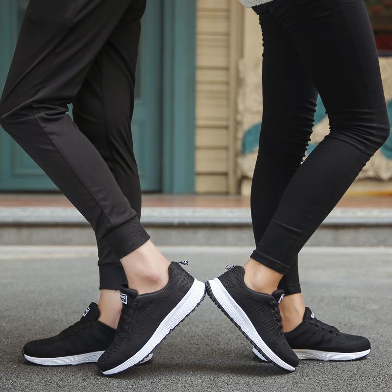 Dámské tenisky ze síťoviny, prodyšné, venkovní sportovní boty, pohodlné a lehké běžecké boty