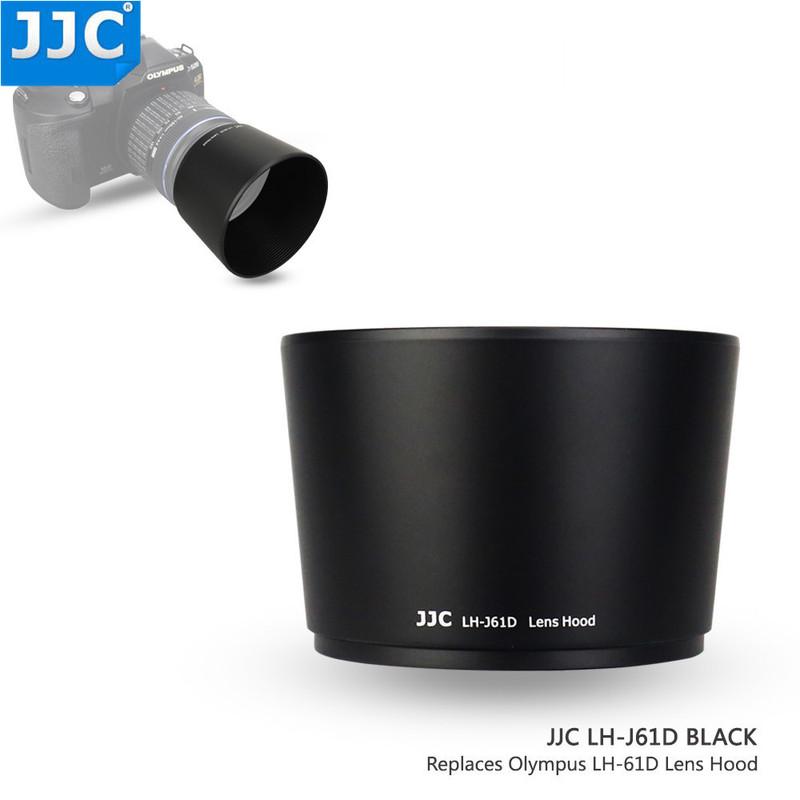 

JJC Reversible Lens Hood Shade For OLYMPUS M.ZUIKO DIGITAL ED 40-150mm 1:4.0-5.6 R Repaces Olympus LH-61D Black Silver чёрный