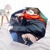 1pc Outdoor Umbrella with Anime Character Print - Automatic Opening/Closing, Portable 3-Fold Design, 8-Rib Iron Frame - Perfect Gift for Fans, Tr