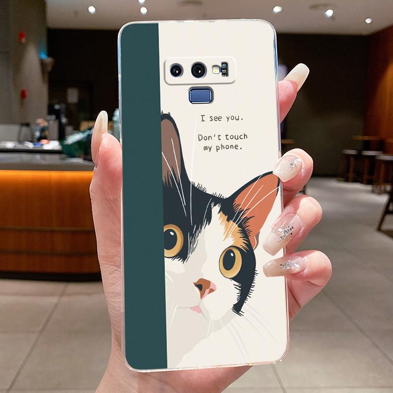 Casing For Samsung Galaxy Note 9 Note 8 Luxury Dragon Cute Cool Boys Girls Transparent Silicone Soft TPU Phone Case Back Cover