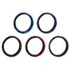 38CM Steering Wheel Cover Carbon Fiber Elastic Handle Sleeve Non Slip Steering Wheel Cover for Car Steering Wheel Cover