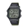 Multi Function Digital Watch Khaki Ae 1200whub 3ajf