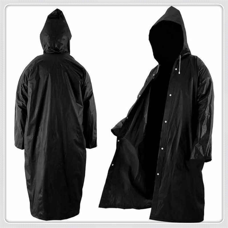 EVA Adults Raincoat for Men Women Waterproof Rain Coat