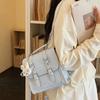Schoolbag Handsome Rice Home Bag Women's 1011 Summer New Commuter Armpit Bag Fashionable and Simple Niche Foreign Style Shoulder Messenger Bag