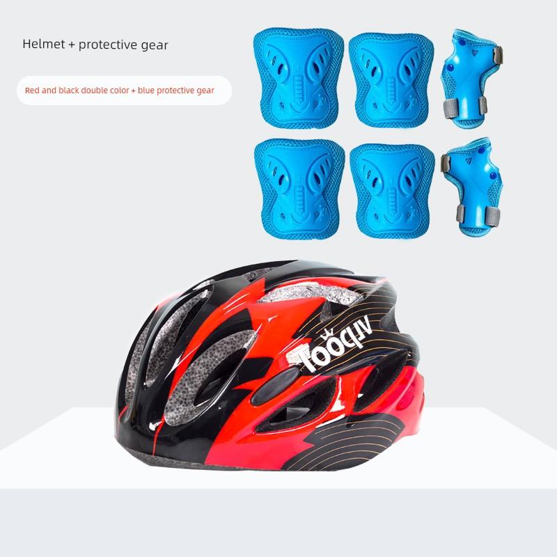 Tooquv Bicycle Helmets for Children Boy Cycling Helmet Girl Bicycle Mountain Bike Helmet Cycling Fixture