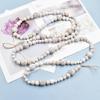 Wooden Bead Christmas Garland 7.41ft Long Festival Tree Decoration For Mantels Staircase Holiday Party Centerpieces