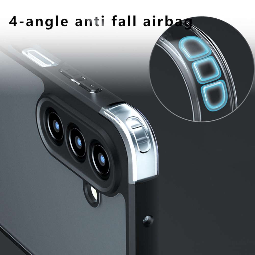 For Samsung Galaxy A14 5G Case TPU + PC Shockproof Clear Phone Cover