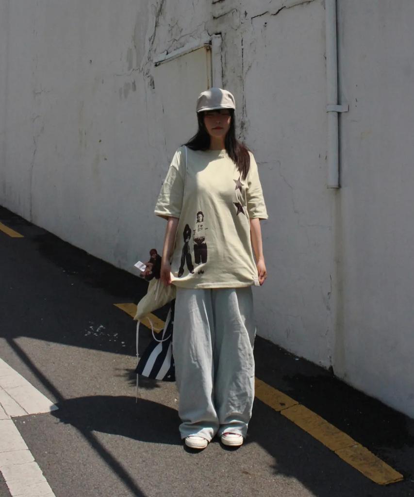 GRAVER [Unisex]Star3 Short Sleeve T-Shirt_7Color (B Type)