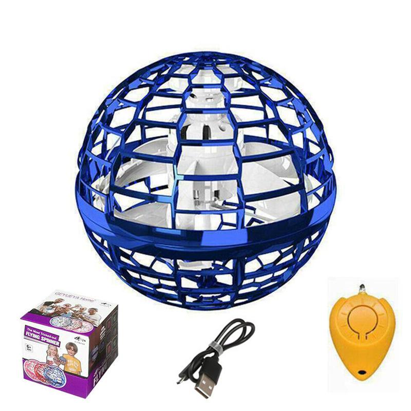 

Летающий Про Спиннер Мяч Бумеранг Игрушка Мини НЛО Дрон Детский Рождественский Подарок День Рождения Blue