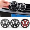 Volkswagen Car Logo Front Grille Rear Trunk Decoration Sticker  For VW GTI Golf MK6 Polo Passat B6 CC Tiguan T-ROC Jetta Arteon Bu2