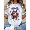 European Size Women'S Funny Scottish Highland Cow Graphic T-Shirt - "Sorry My Nice Button Is Out of Order" Saying - Soft Breathable Everyday