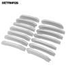 For BMW X3 2018    Matte Front Bumper Mesh ert Grille Racing Grill Molding Trim Exterior Accessories Car Styling