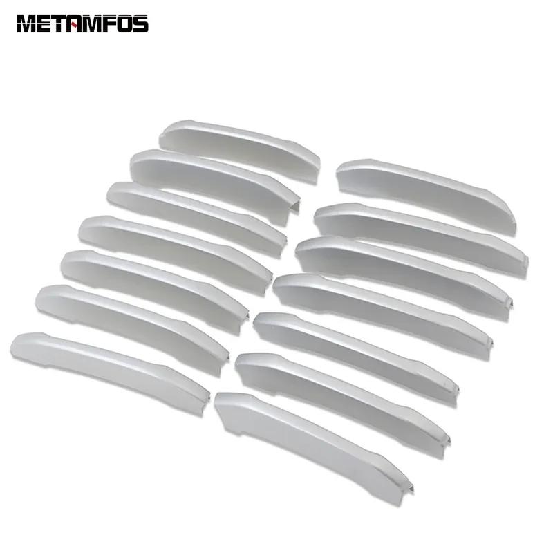 For BMW X3 2018    Matte Front Bumper Mesh ert Grille Racing Grill Molding Trim Exterior Accessories Car Styling