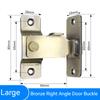 1/2PCS 90 Degree Right Angle Door Latch Stainless Steel Door Lock Bolt for Barn Sliding Door Flip Door Buckle Household Supplies