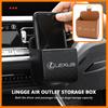 Crbkpm1 For Car Storage Bag Air Vent Dashboard Tidy Hanging Organizer Box Auto Accessories RX350 IS250 CT200h ES250 ES300h NX300h