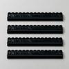 4 Pieces American Mahjong Tile Rack Marbled Acrylic 20 Inch for
