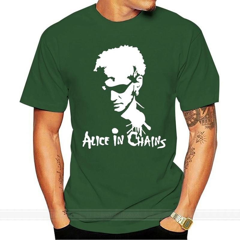 New Limited Merch Tshirt Unisex Layne Staley Alice In Chains Male Brand Teeshirt Unisex Summer Cotton T Shirt
