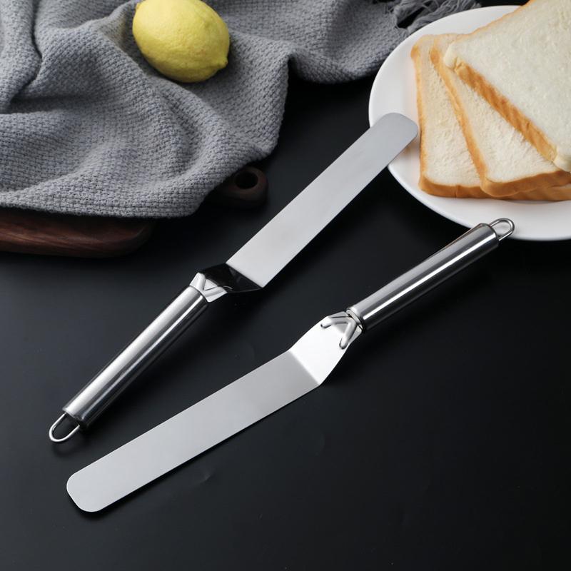 6/8/10 Inch Stainless Steel Cream Icing Frosting Spatula For Cake Diy Cake Decorating Tools Utensils Accessories Baking Tools