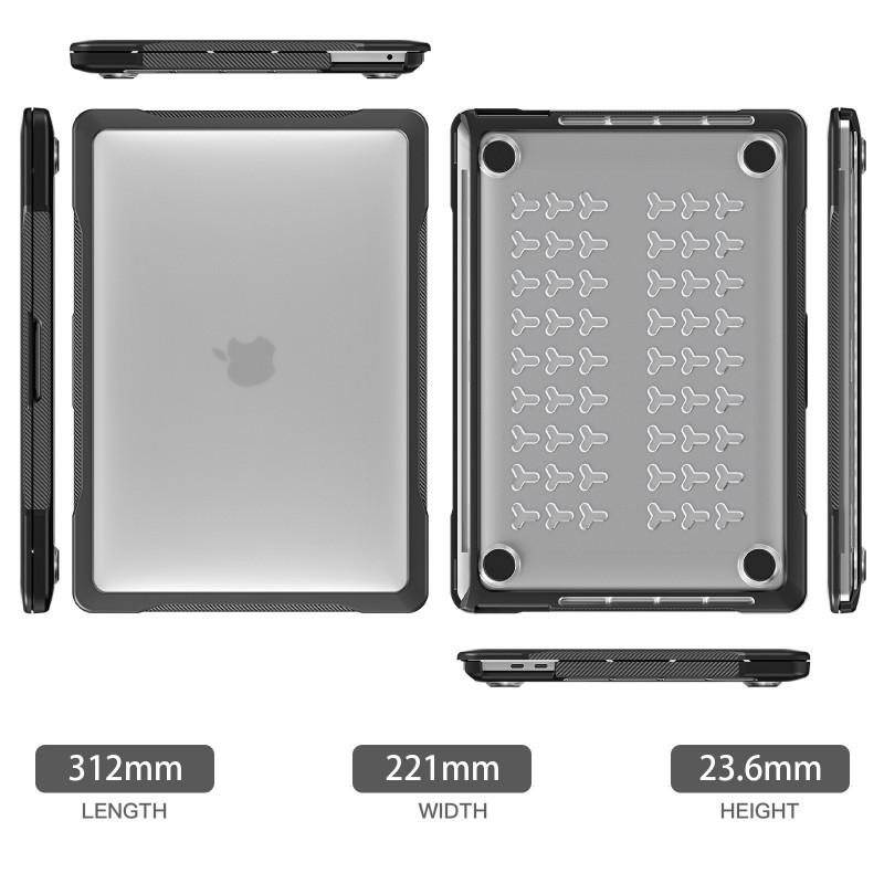 TPU Laptop Case MacBook Pro 13 Inch 2020 With Touch Bar A2338 Matte Finish Protective Shell