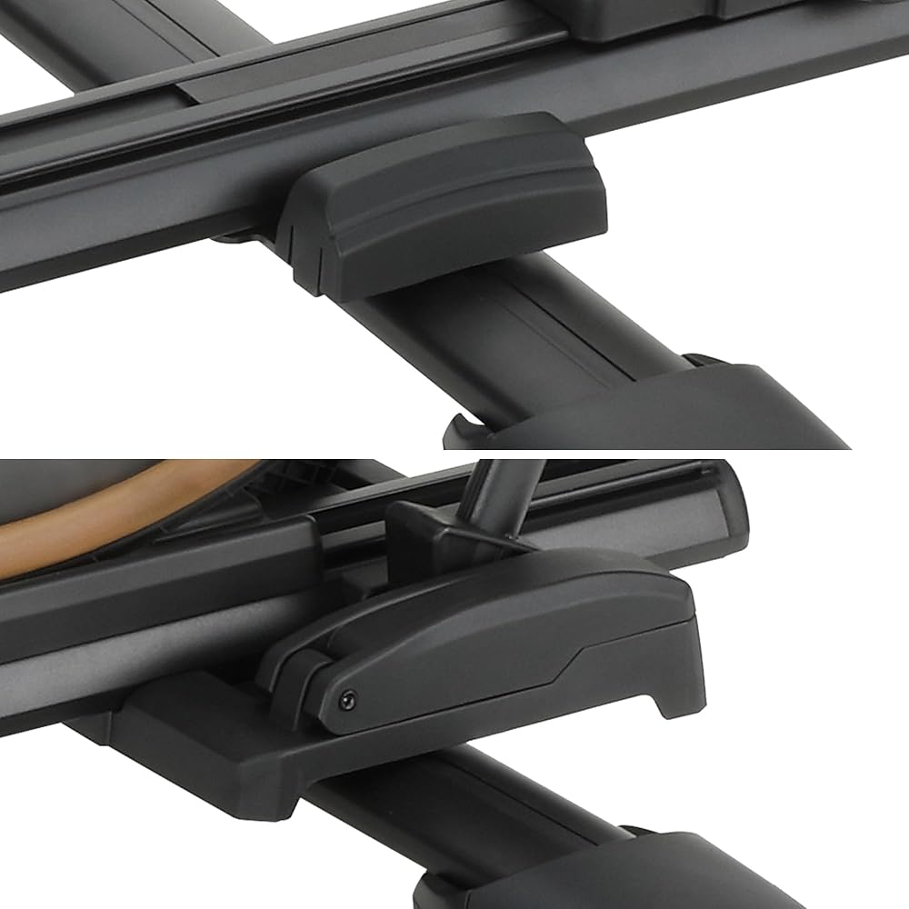 Carmate Inno Tire Hold 3 T-Slot Option Roof Carrier Cycle Carrier Black for Road and Mountain Bikes