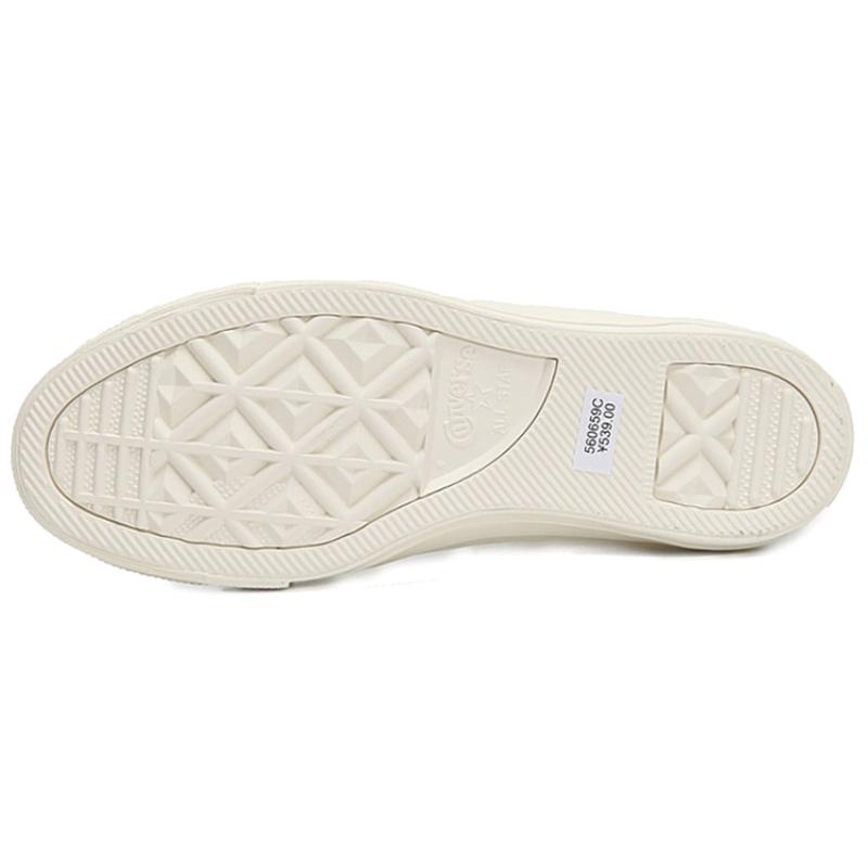 Converse All Star Lace-up Non-slip Wear-resistant Low-top Canvas Shoes Women's Beige