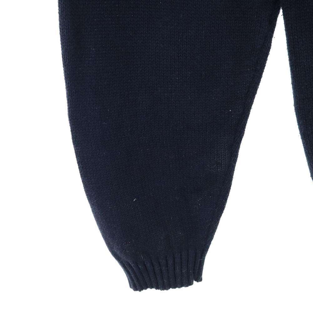 Tommy Hilfiger 90s Old Flag Tag Argyle Pattern Long Sleeve Cotton Knit Sweater Men's Used