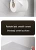 Punch-Free Stainless Steel Toilet Paper Holder with Mobile Phone Shelf