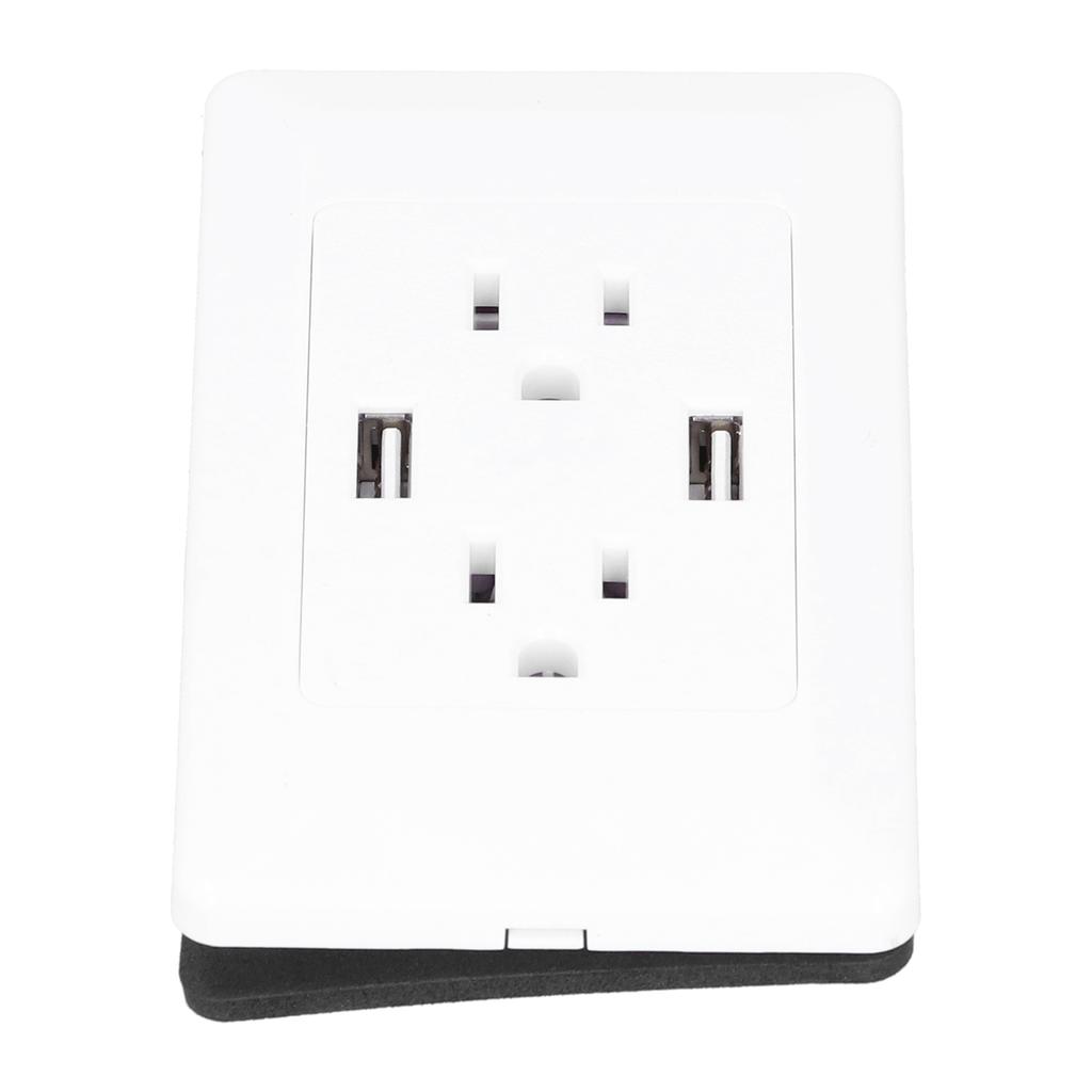 15A Wall Outlet Intelligent Electrical Socket Panel Concealed Installation