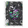 Abbigliamento Bmx | Coperta Plaid Singola Bmx Freestyle per Neonati Pellicce Coperte Decorative per Divano