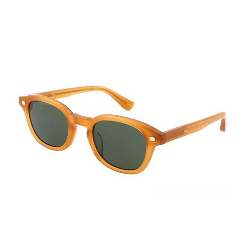 Haibeulou [Grafik: X Hibrow] Bro621 Sunglasses : Woody Amber