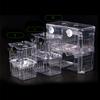 Acrylic Fish Breeding Aquarium Dual Layer Hanging Fry Baby Fish Hatchery Incubator Net Fish