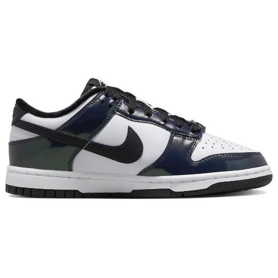 Nike Dunk Low SE Just Do It - Iridescent Women Sneakers Multi-Color Black White FQ8143-001