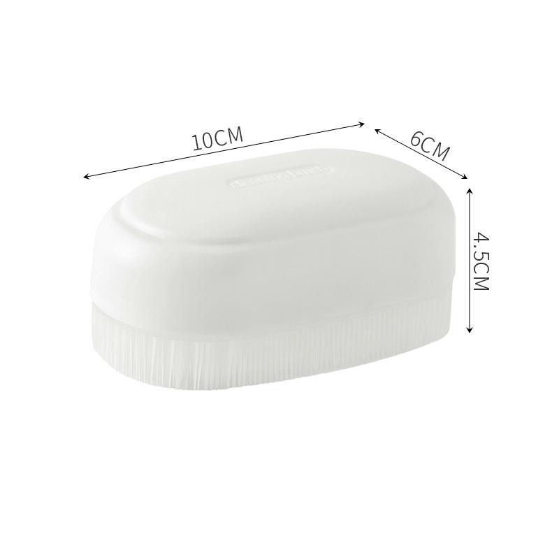 

Soft Fur Clothes Scrubbing Brush Multifunctional Shoes Brush Household Minimalist Handle Laundry Brush Cleaning Supplies белый