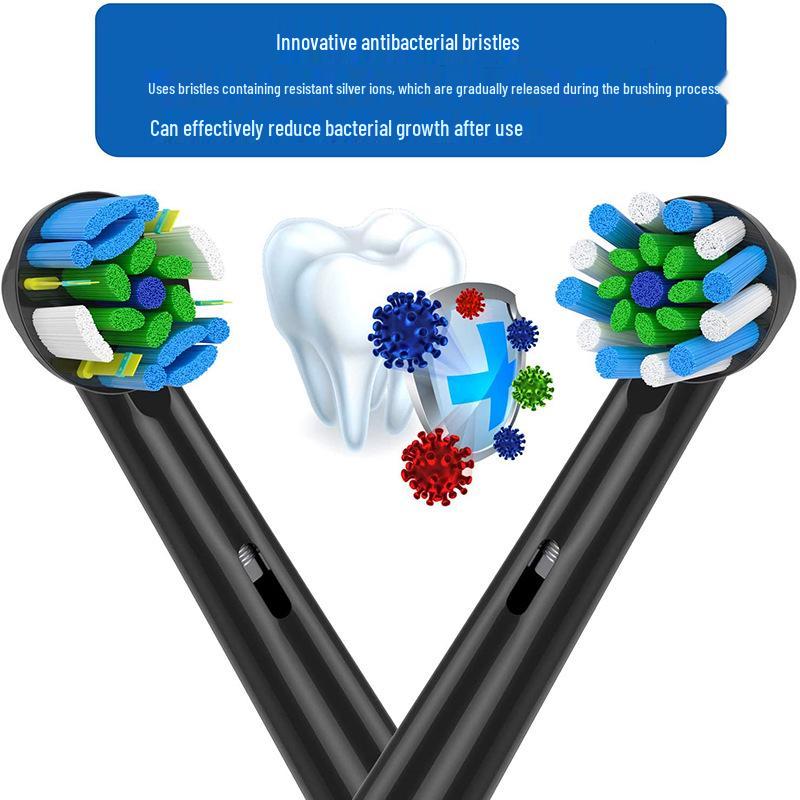 Universal Replacement Heads for Oral-B Electric Toothbrush: Compatible with All Oral-B Series