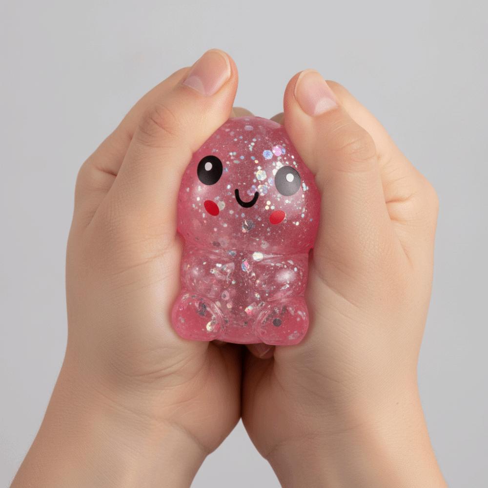 Fun Squeeze Salamander Squishy Toys Elasticity Stretchy Axolotl Squeeze Toy Fidget