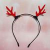 Forest Girl Christmas Antler & Berry Headband - Festive Elk Headdress for Performances