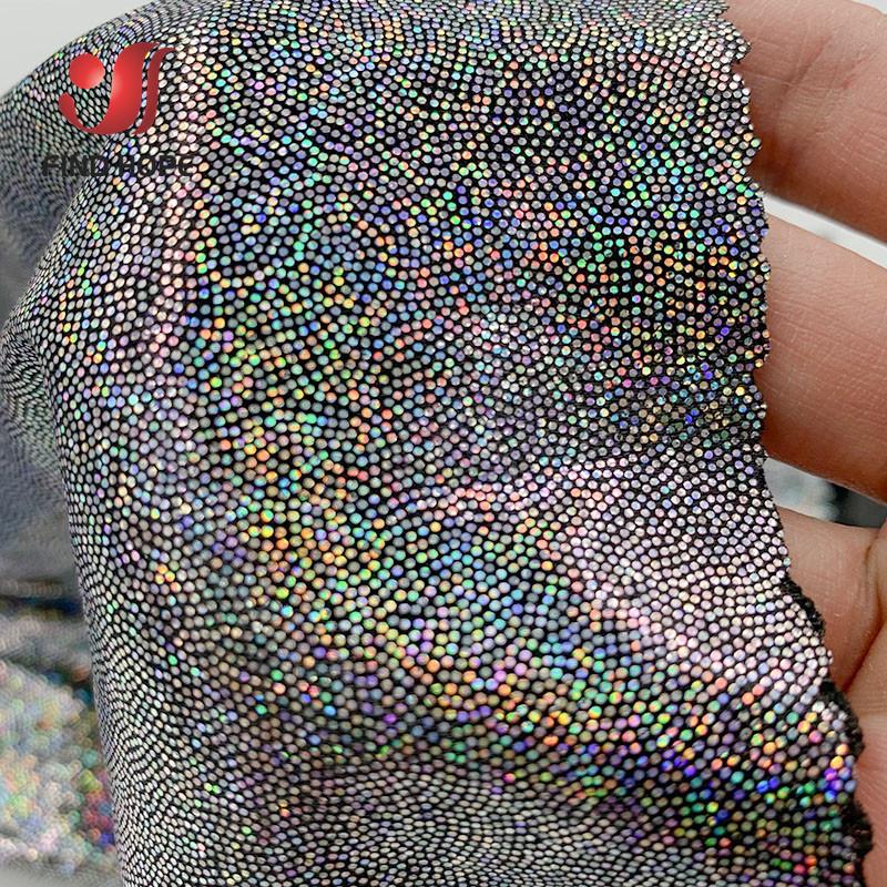 150cm*100cm Material Poliester Laser cu Sclipici Iridescent Holografic Fundal Petrecere Nuntă Material Decor Haine Păpuși DIY