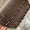 2025 New first layer TC cowhide minimalist wind stitch inside and outside full leather shoulder bag large capacity tote bag wholesale