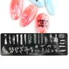 Nail Art Stamping Plates Flower Moon Snowflake Animals Design Nail for Image Stamp Plates Manicure Templates Nail Art To