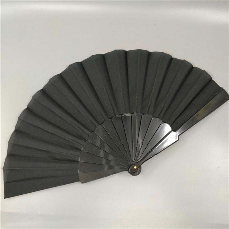 

1шт китайский стиль пластиковая ткань раза ручной веер танцевальная вечеринка свадебные подарки