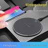 15W Type-C Round Wireless Charger for Fast Charging Apple & Huawei Phones