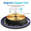 30W Ultra-Thin Aluminum Wireless Charger - 15W Fast Charging Fabric Texture